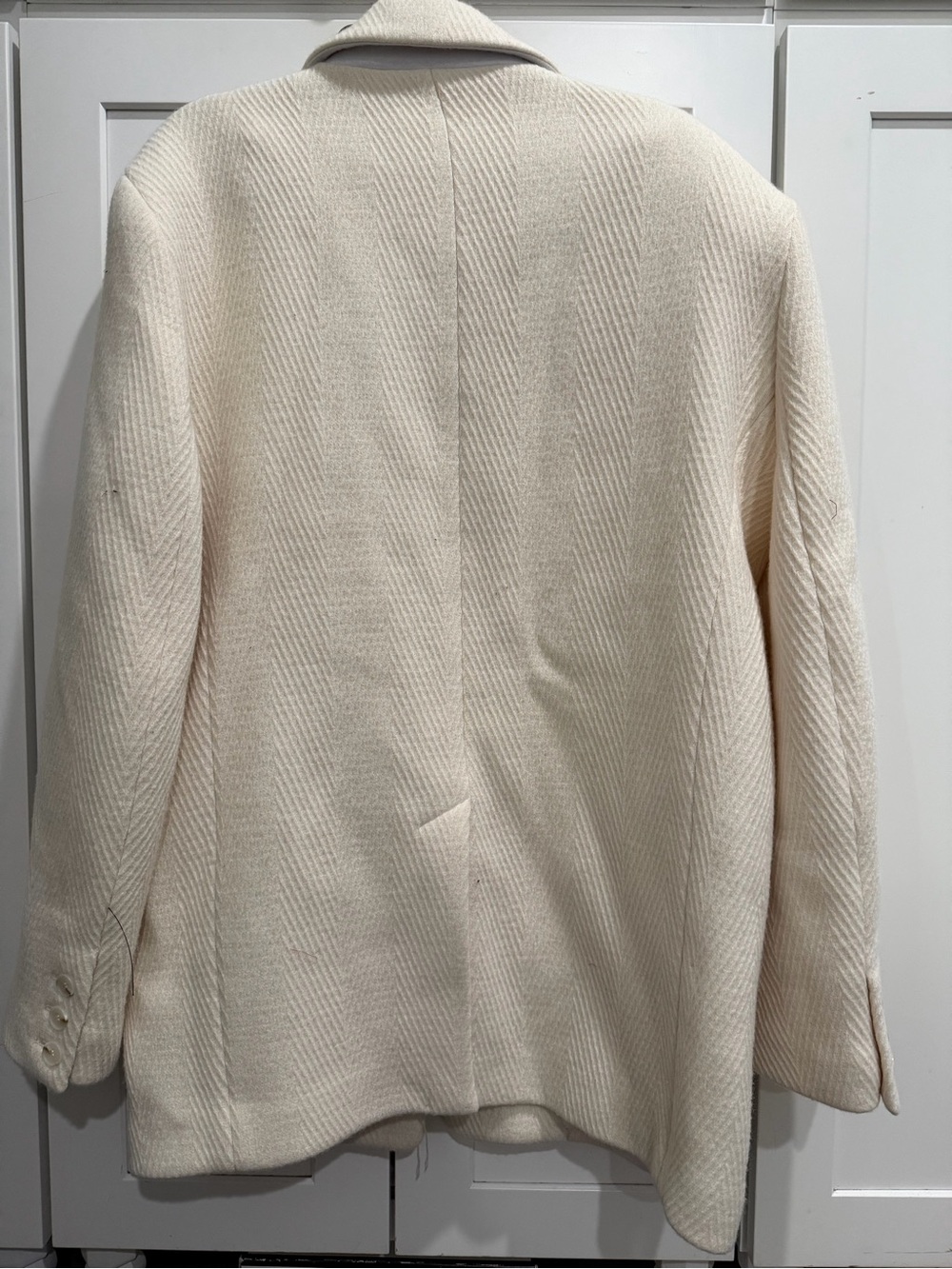 The Very Oversized Blazer in Ivory - Picture 11 of 13